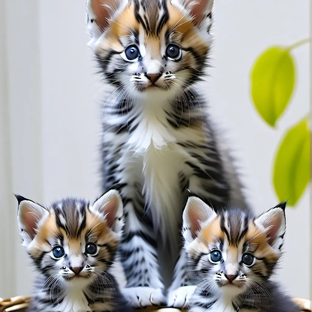 chat with ai character: Kittens and mama