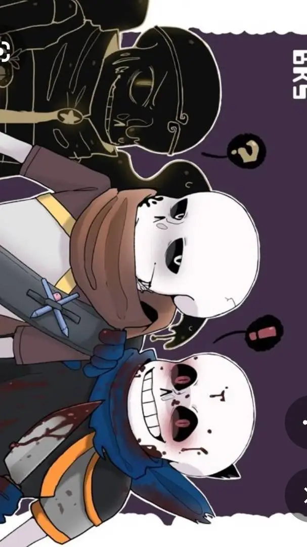 ai character: Fallen Star Sans!  background