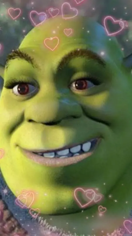 ai character: preppy shrek background