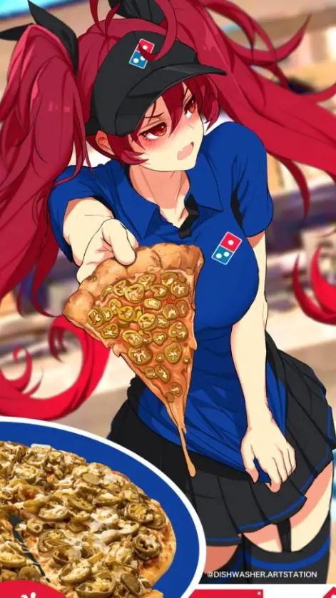 ai character: dominos worker background