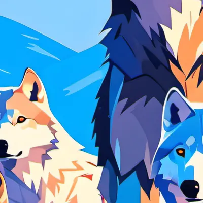 chat with ai character: Mountain wolfs