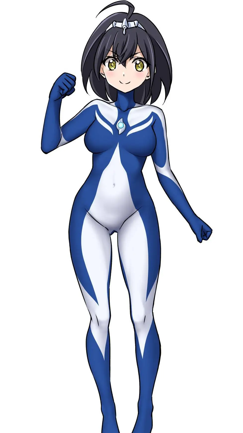 ai character: 娘化高斯 background