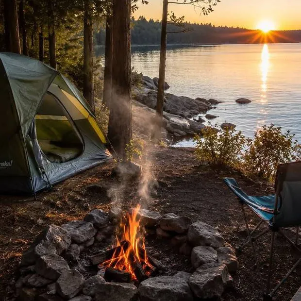 chat with ai character: COD - camping