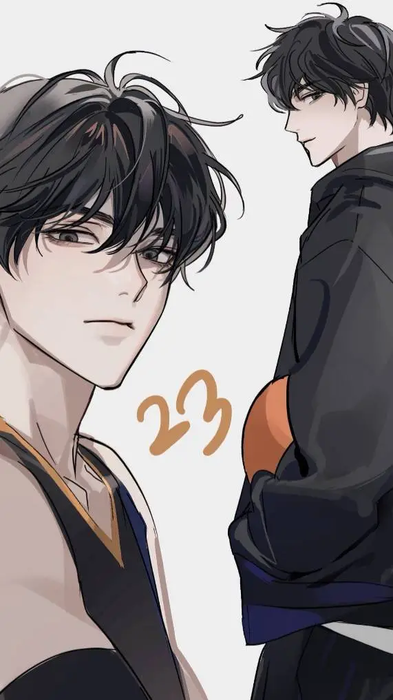ai character: Kaleb y Erik  background