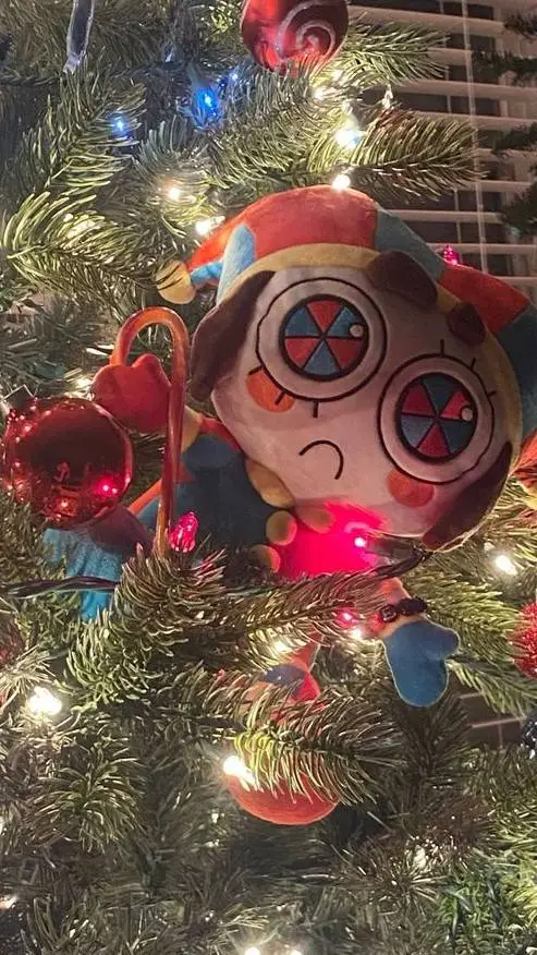 ai character: CHRISTMAS background