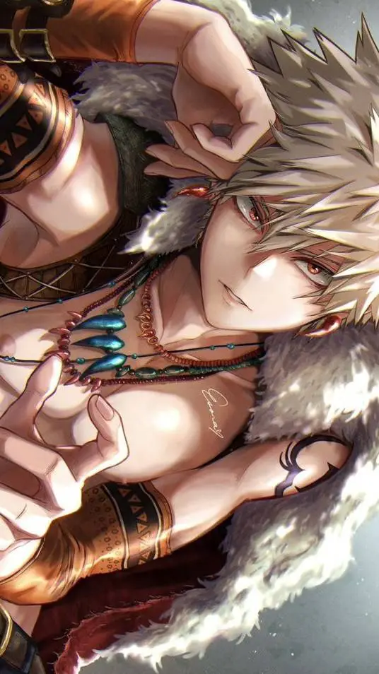 ai character: dragon king bakugo background