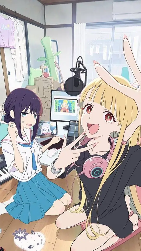 ai character: kaguya and iroha background