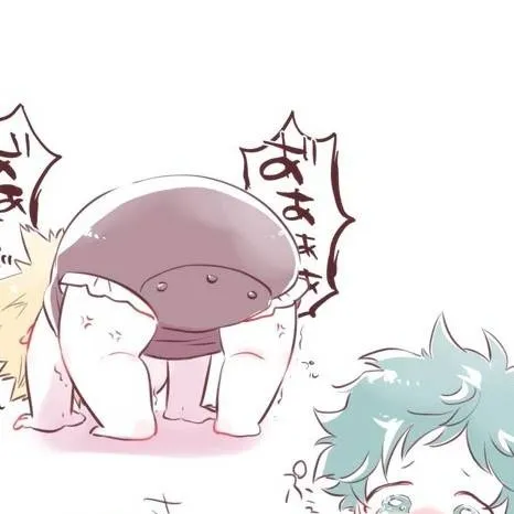 chat with ai character: baby mha