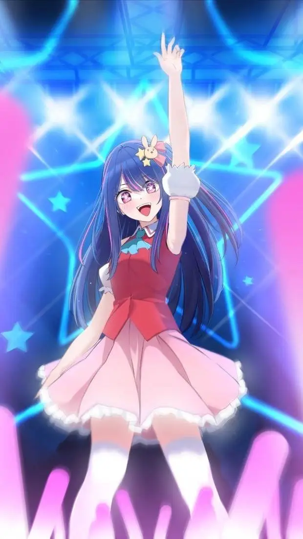 ai character: Ai Hoshino🎤 background