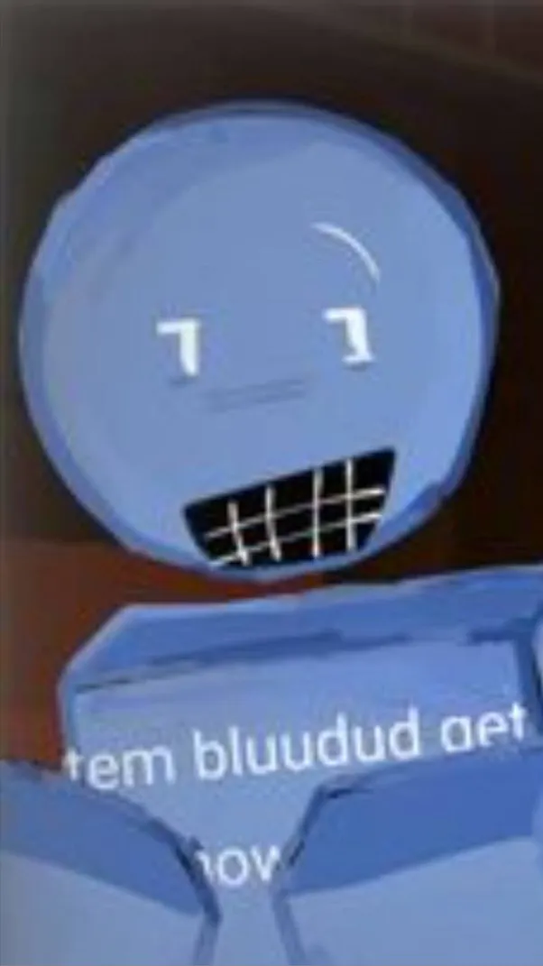 ai character: Bluudude background