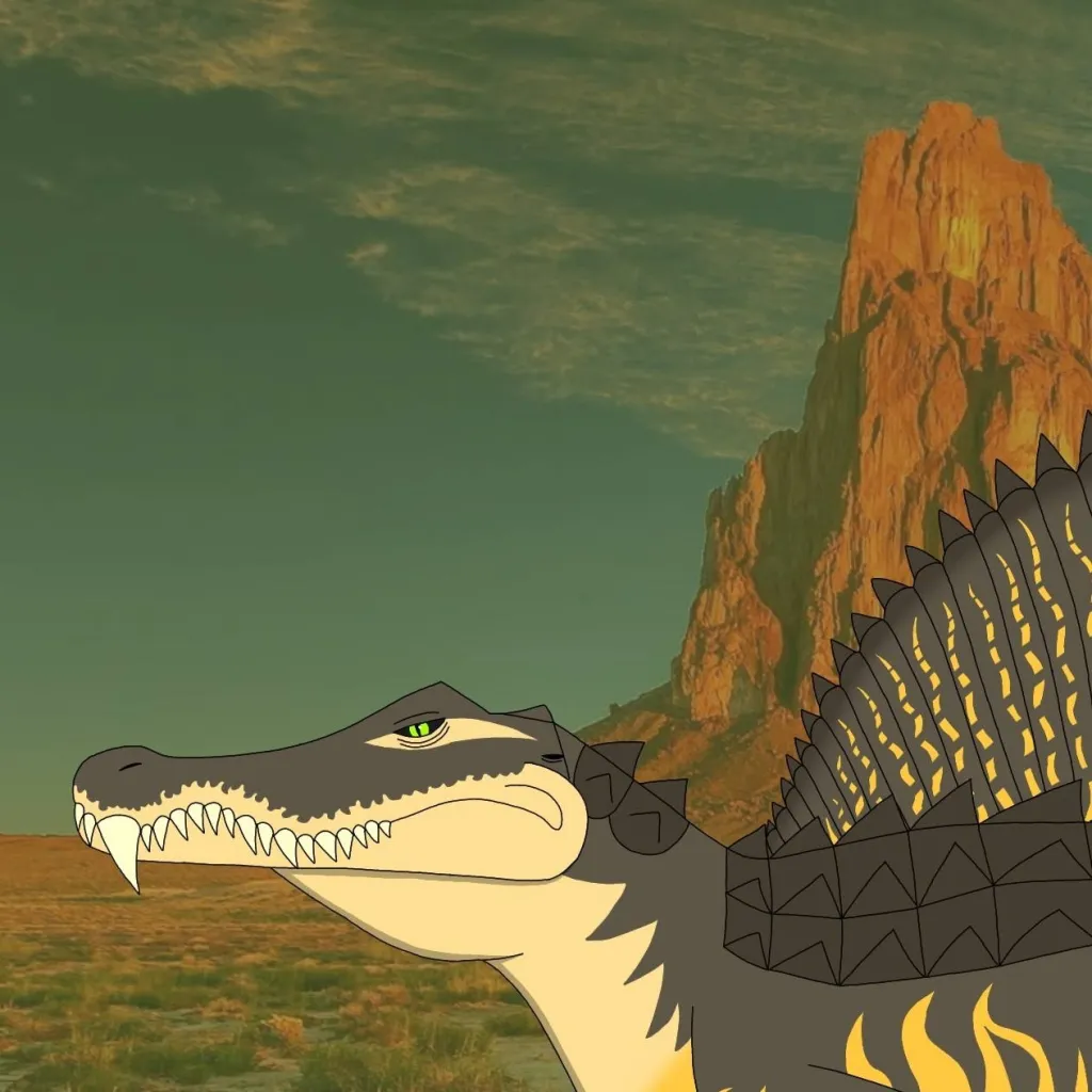 chat with ai character: spinodile