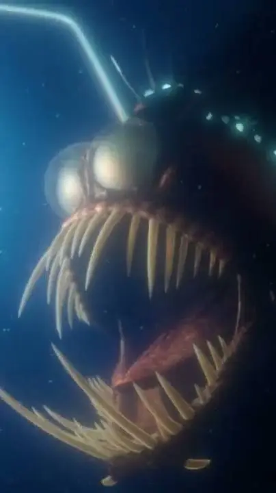 ai character: anglerfish background