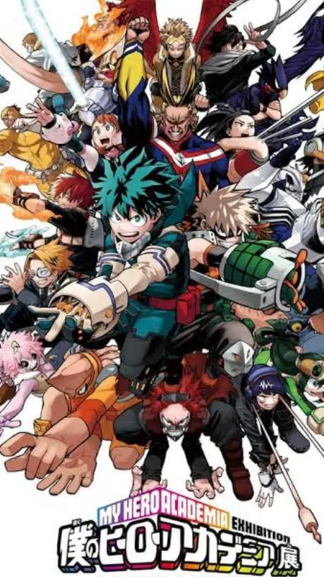 ai character: MHA (new student💜) background