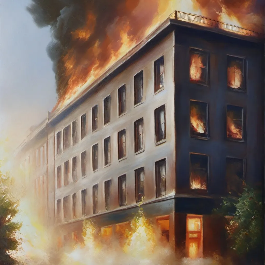 chat with ai character: school on fire!!!