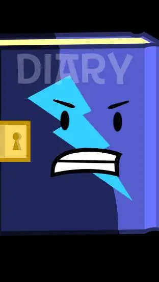 ai character: LightningDiary background