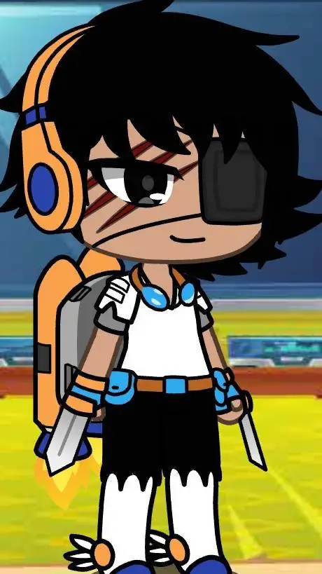 ai character: Myself Gacha Oc background