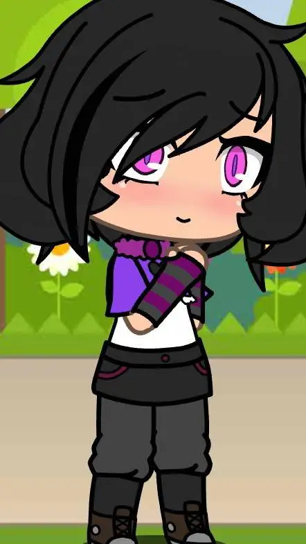 ai character: Luna Gacha Oc background