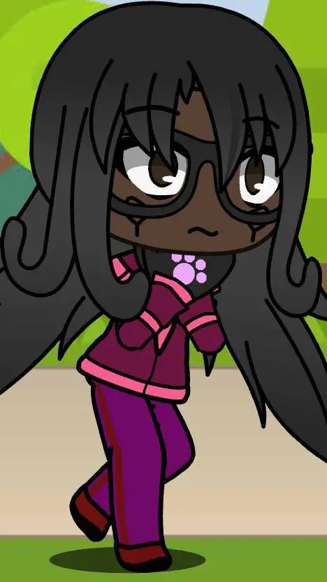 ai character: Kat Gacha Oc background