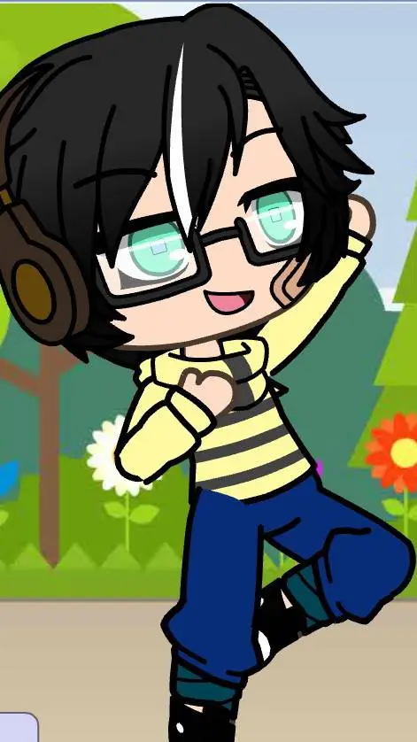 ai character: Gilbert Gacha Oc background