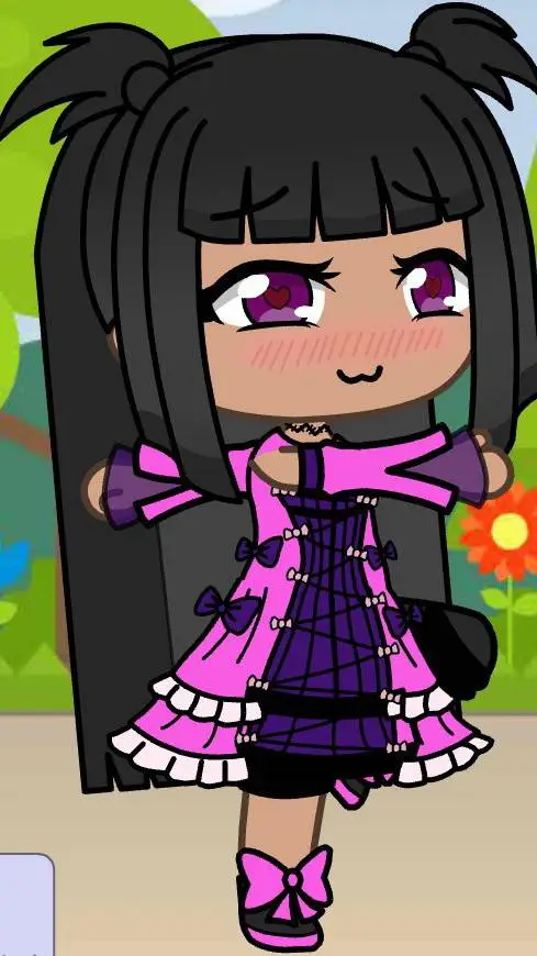 ai character: Carla Gacha Oc background