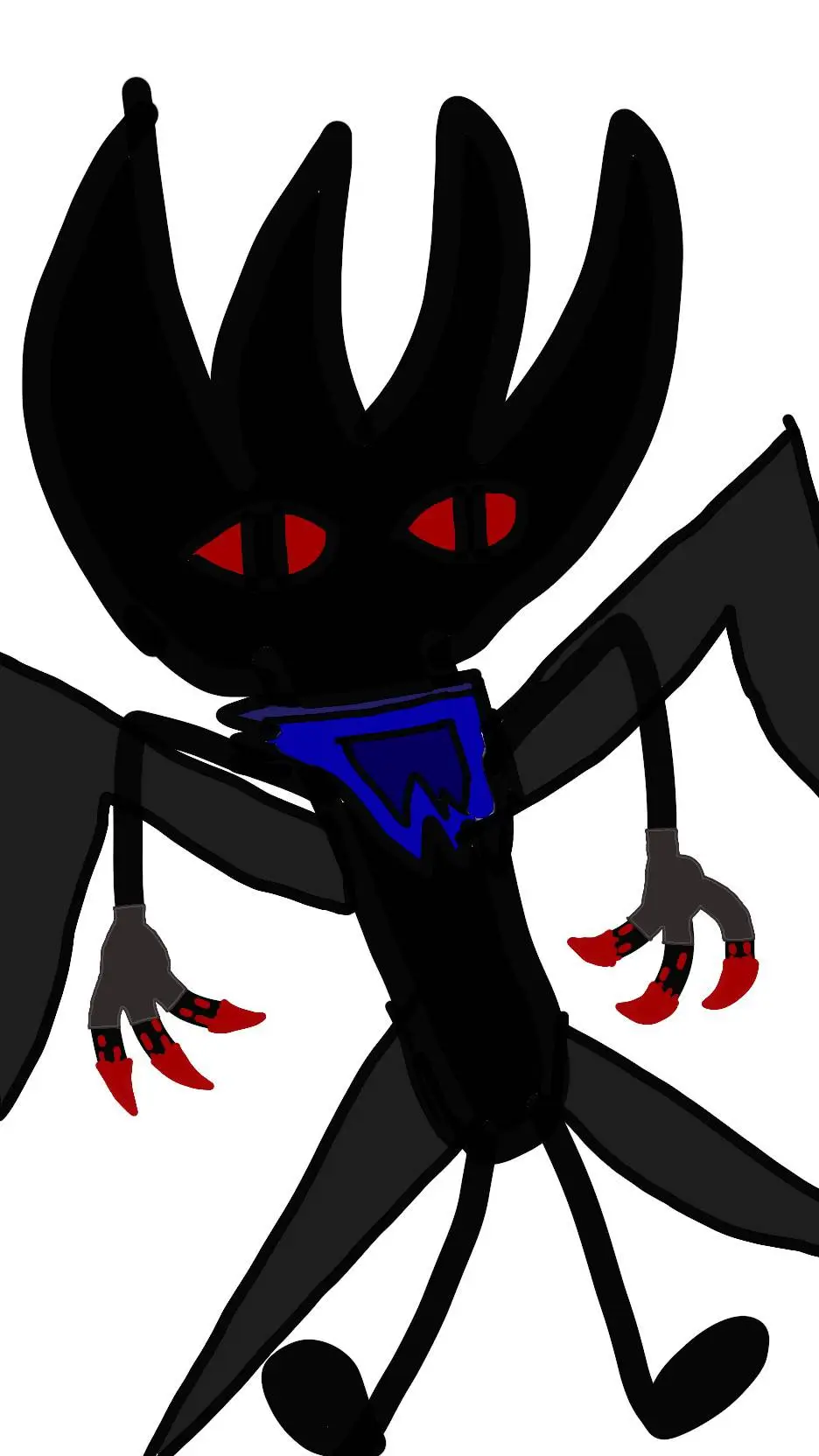 ai character: Monster Forky OsOc background