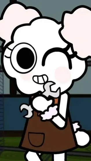 ai character: Puffy Dw Other Oc background