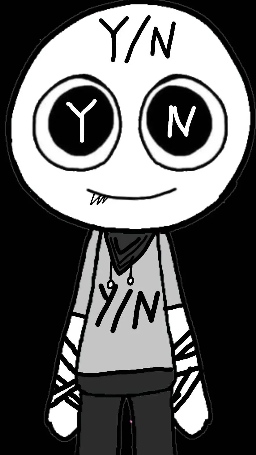 ai character: Y/N Dw Oc background