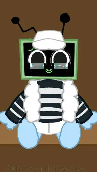 ai character: Pixel Dw Oc background