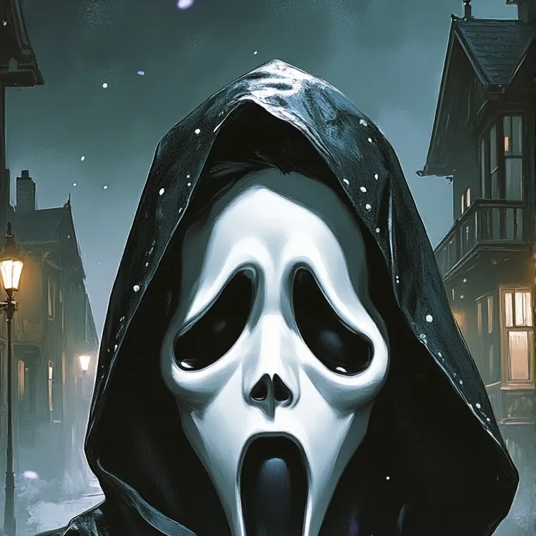 chat with ai character: Ghostface