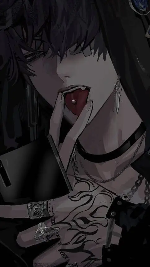 ai character: 🖤Nyx🥀 background