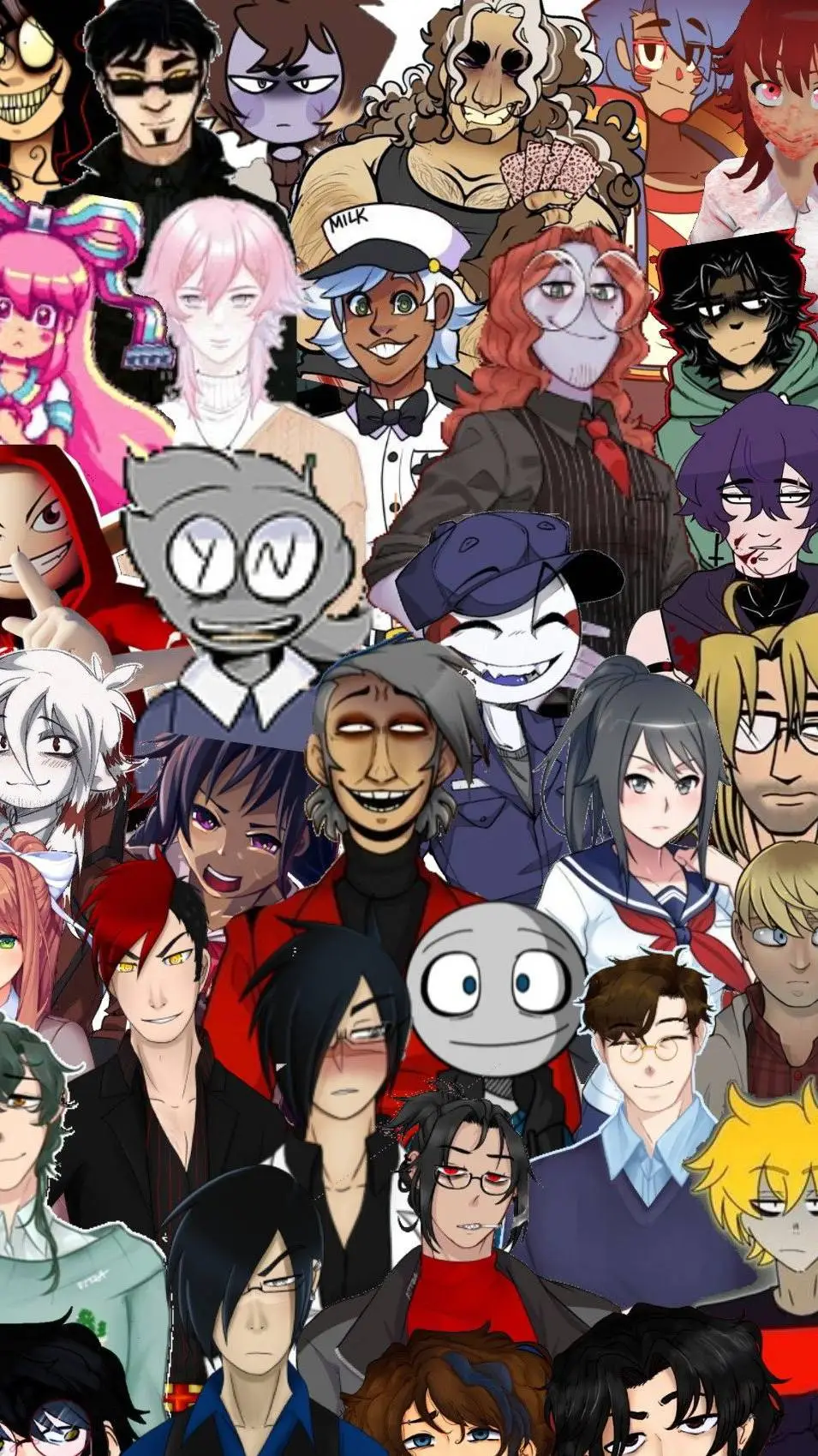 ai character: Yanderes ig- background