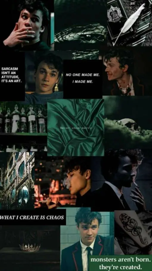 ai character: Mattheo Riddle  background