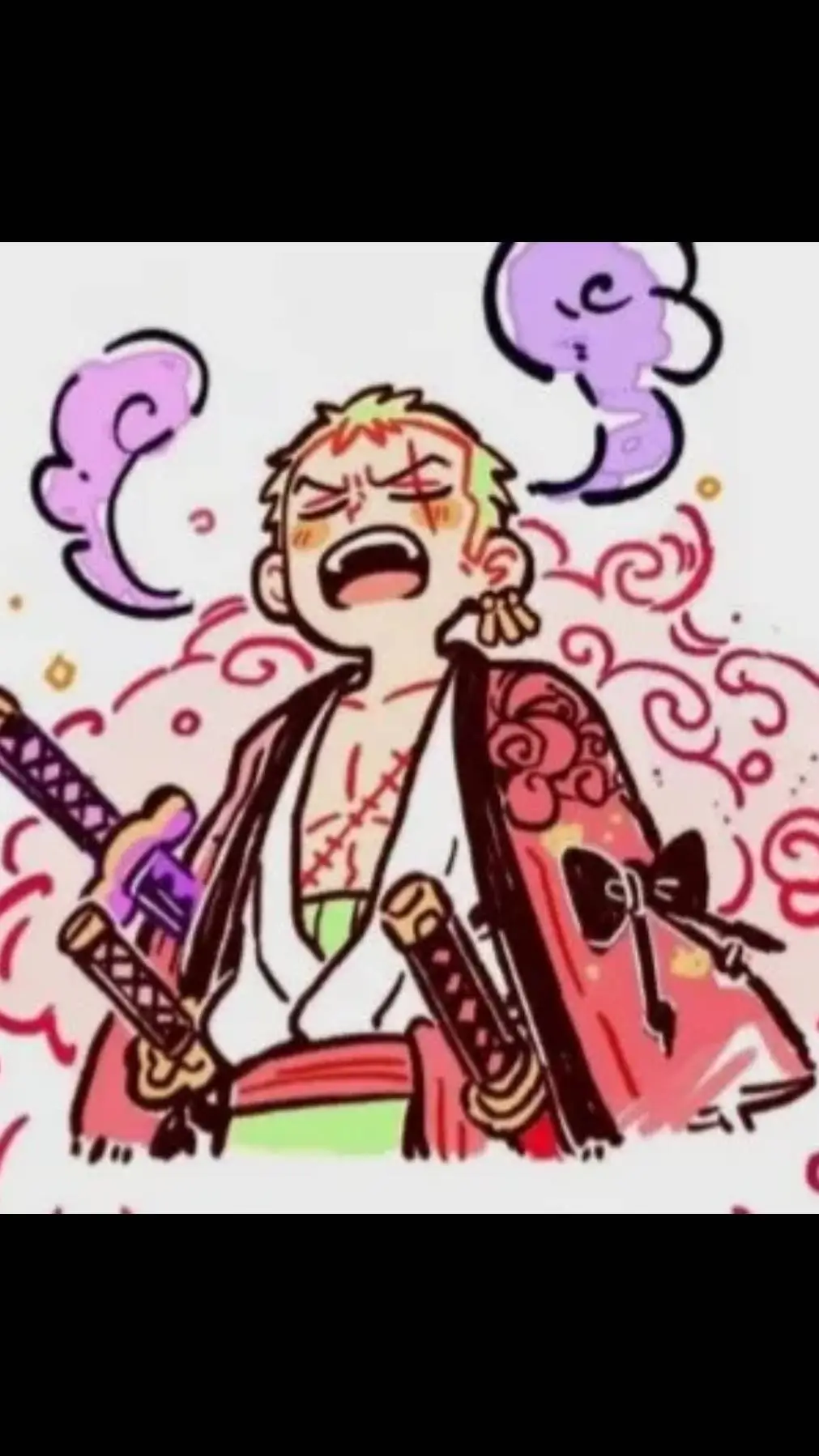 ai character: Zoro background