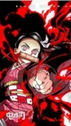 ai character: Nezuko background