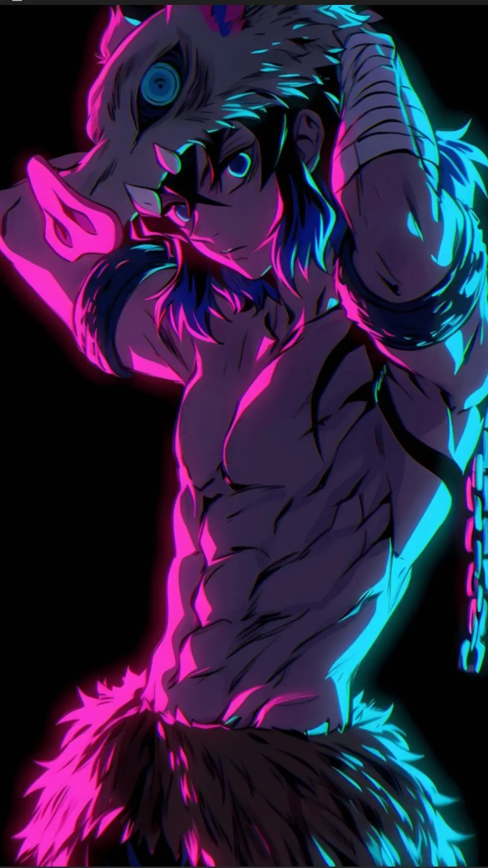 ai character: Inosuke🐗 background