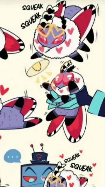 ai character: ♧~Hazbin Hotel~♧ background
