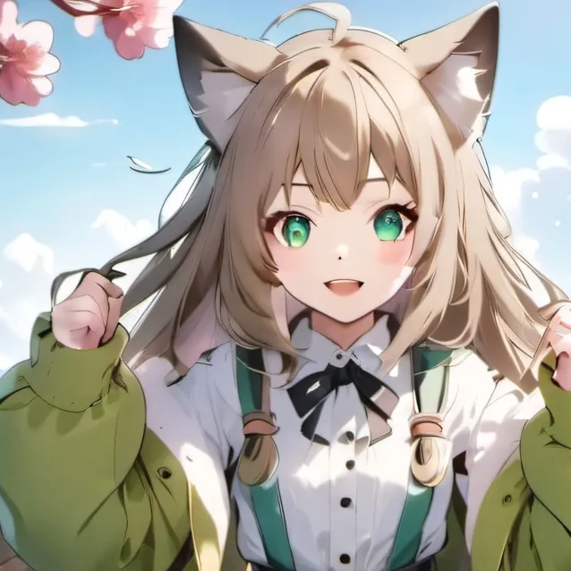 chat with ai character: Cat girl