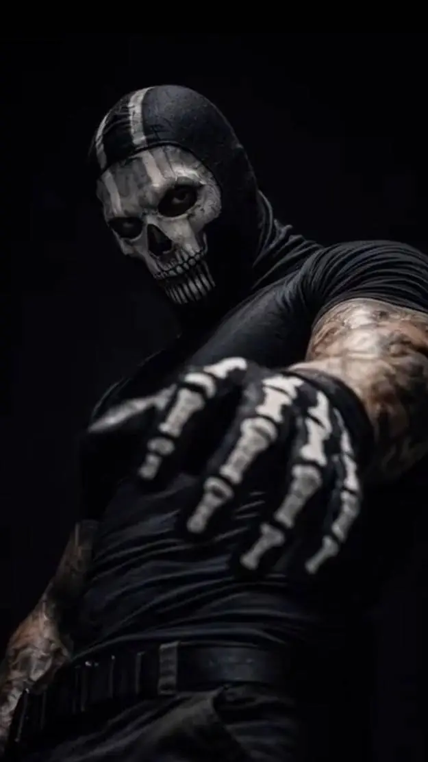 ai character: ghost  background