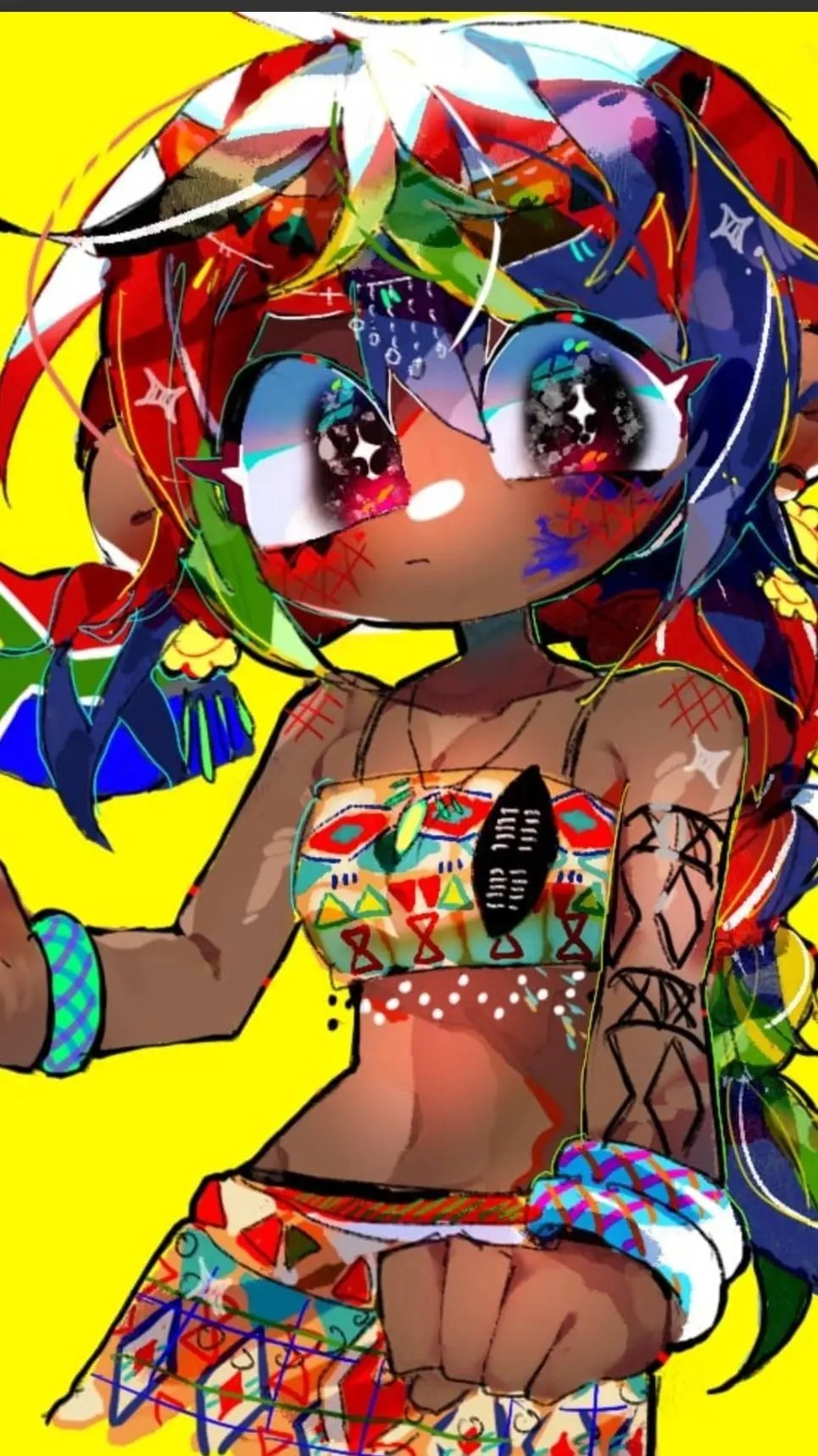 ai character: South Africa background