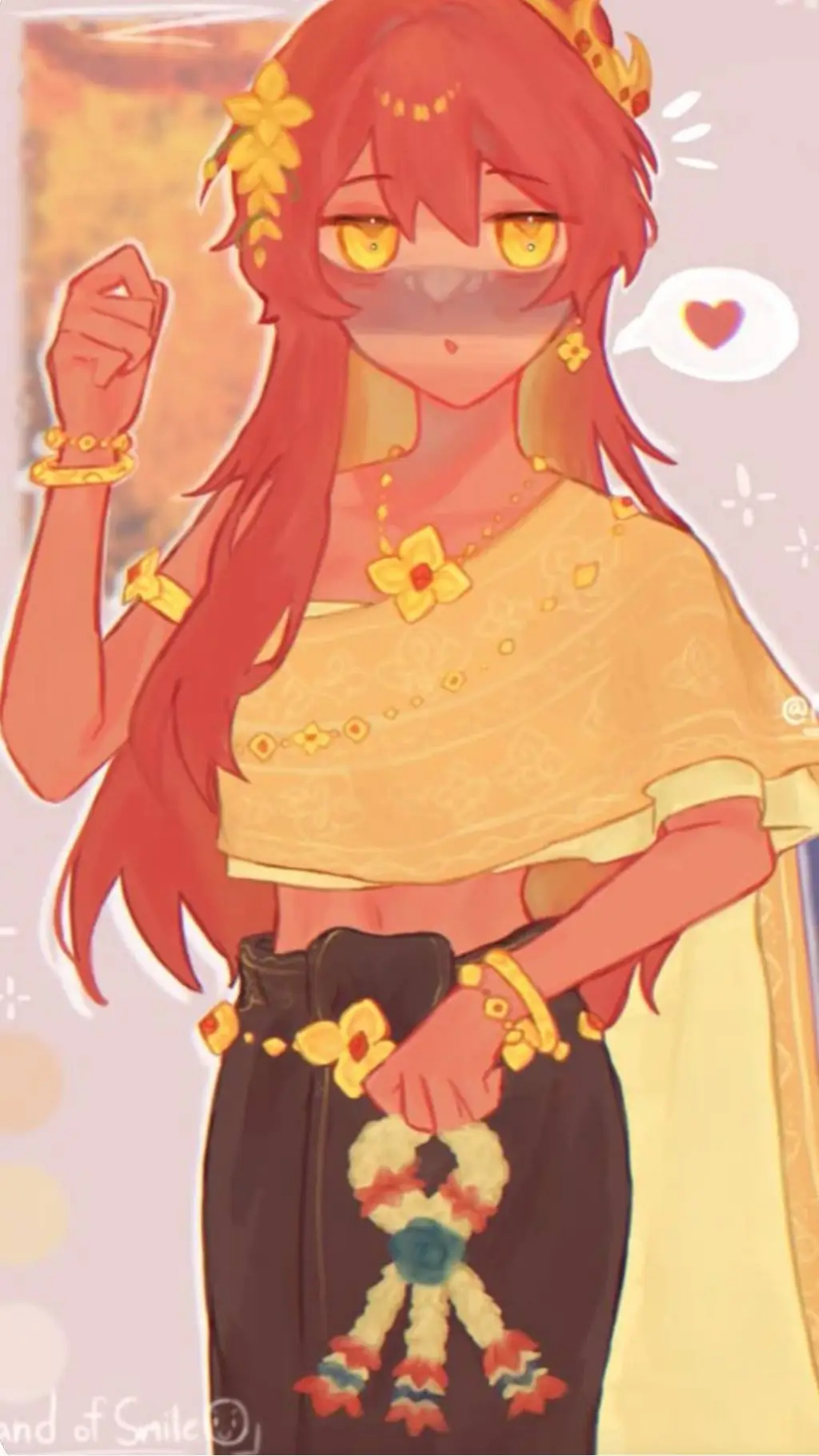 ai character: Thailand🇹🇭🌺 background