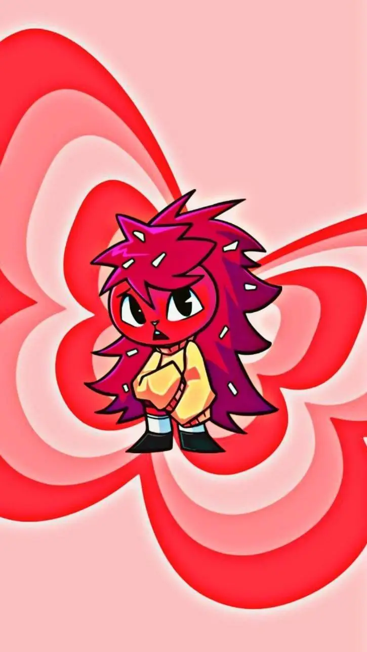 ai character: Flaky background