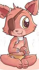 ai character: foxy jr background