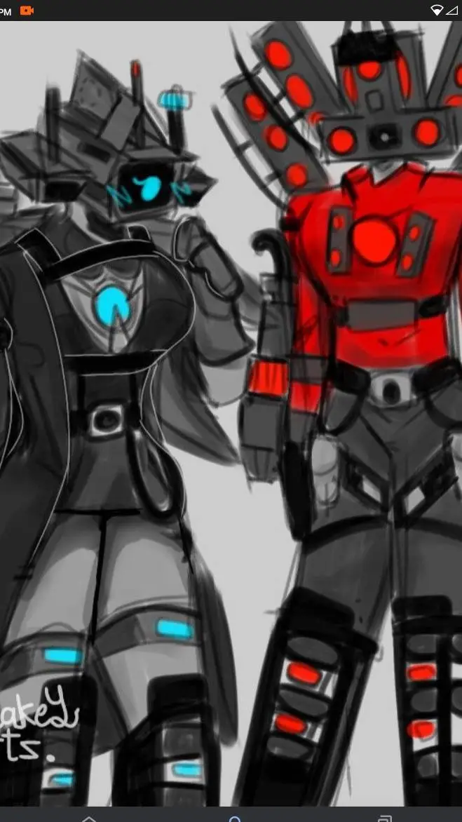 ai character: female duo background
