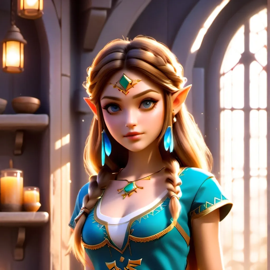 chat with ai character: Zelda