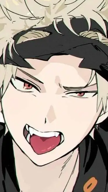 ai character: bakugo! background