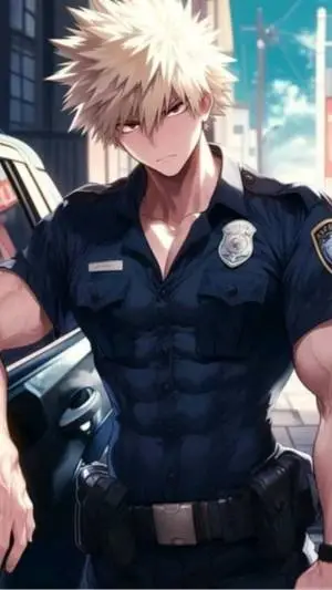 ai character: bakugofunny background
