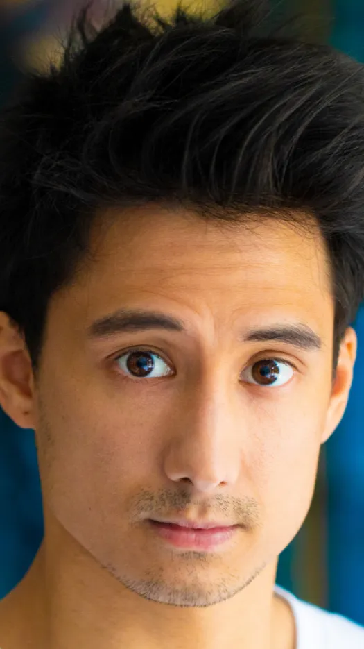 ai character: Julien Bam  background