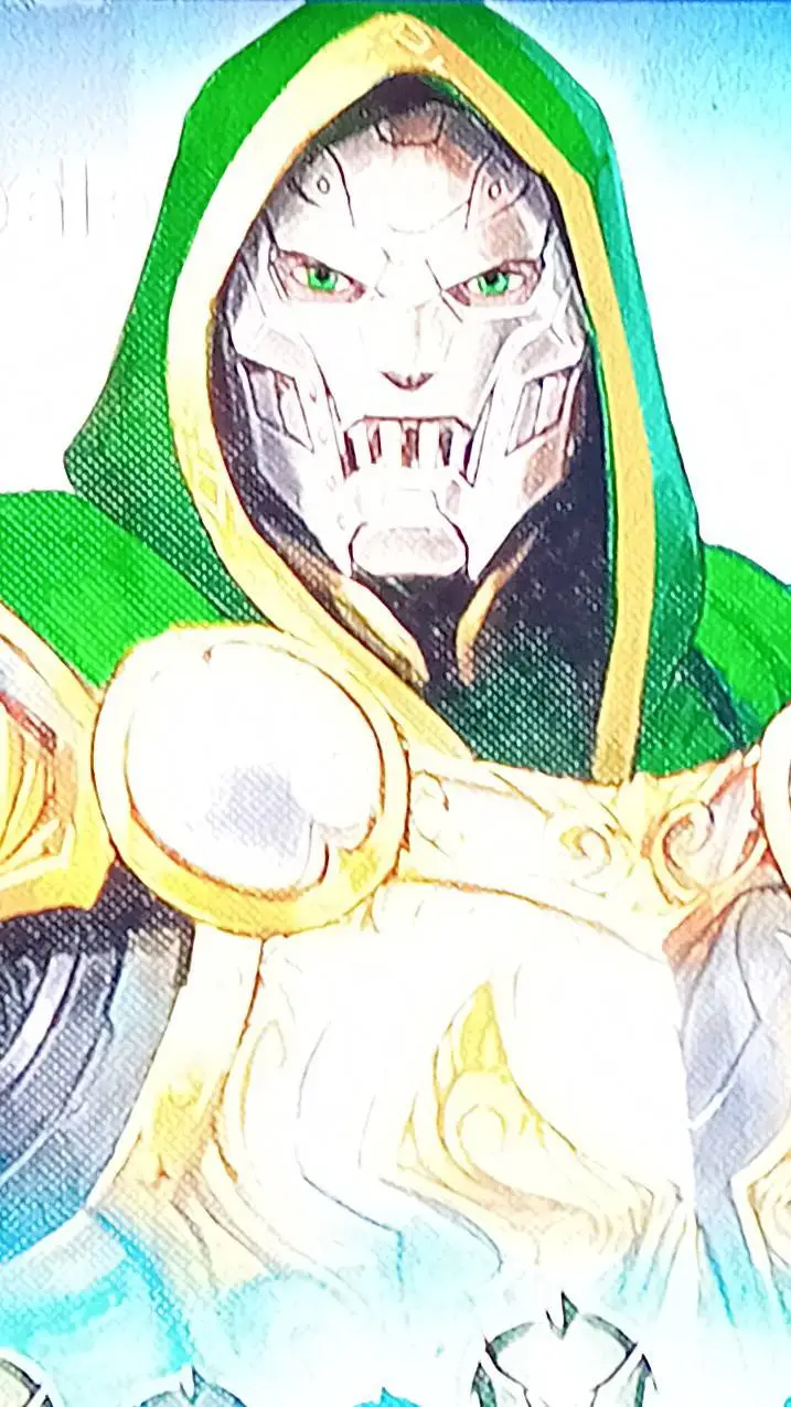 ai character: dr.doom(gentile) background