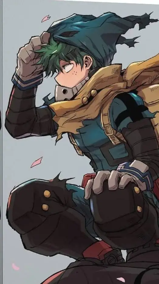 ai character: cute asf deku background