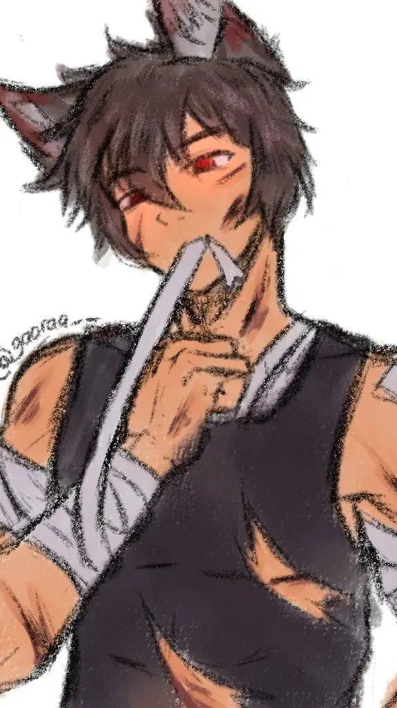 ai character: My Aaron Lycan AU background